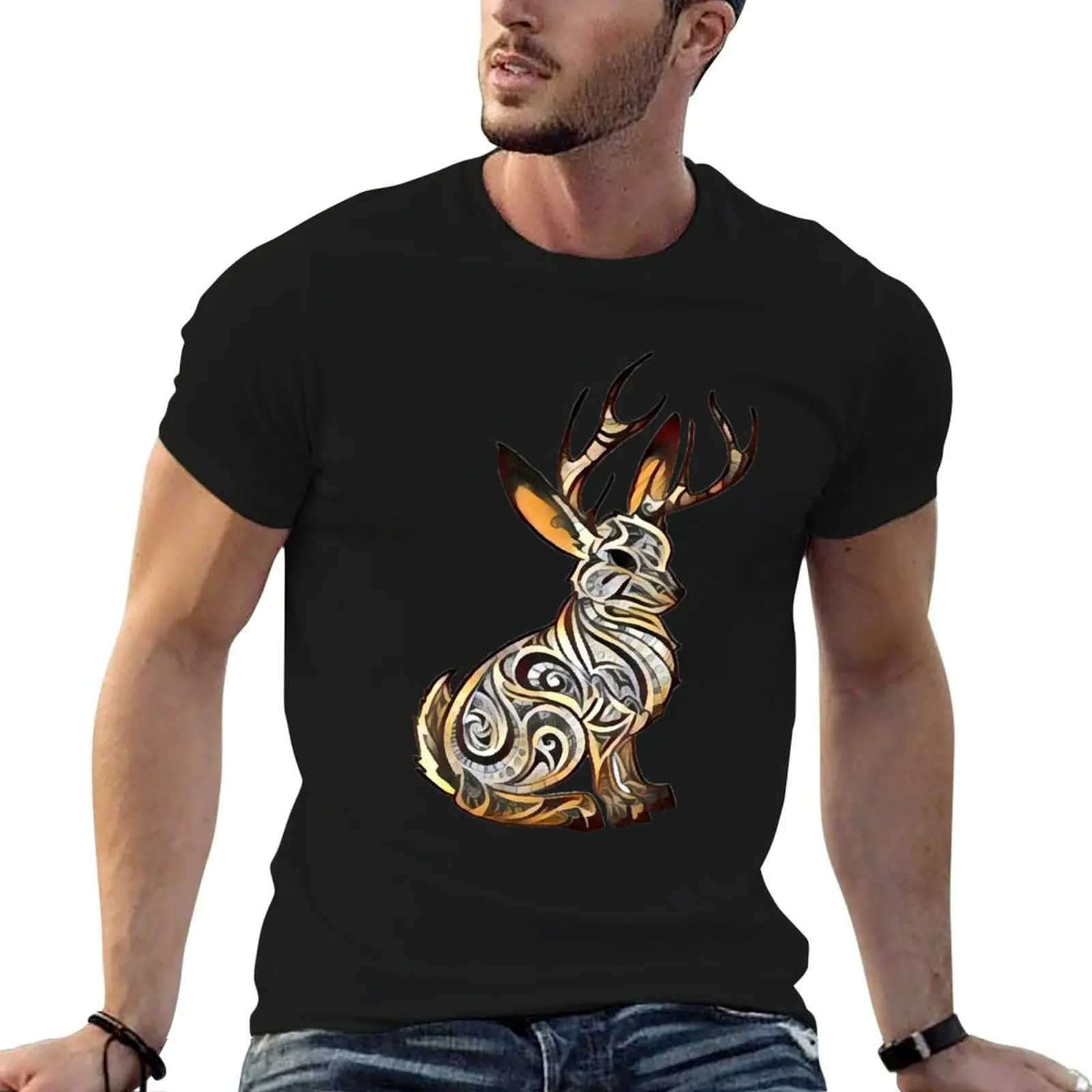 

Jackalope T-Shirt t shirt man cotton t shirt man designer t shirts for man cotton soft T-Shirt