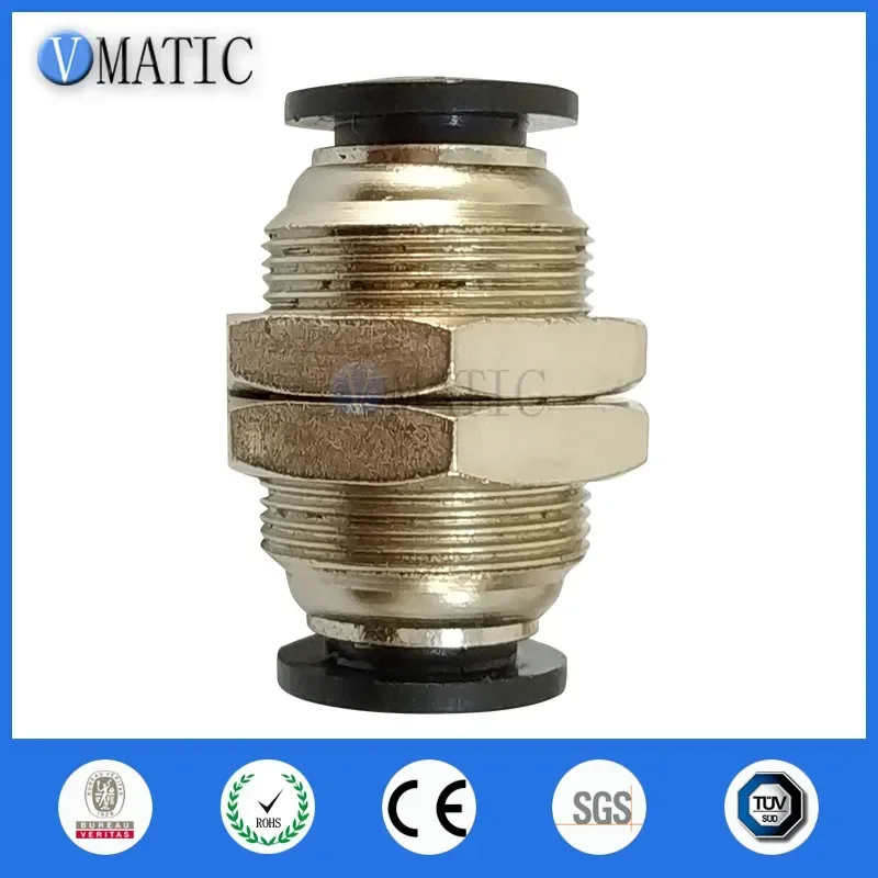 M4M6M8M10/M12 Buis met schroefdraad naar buis Pneumatische fittingconnector