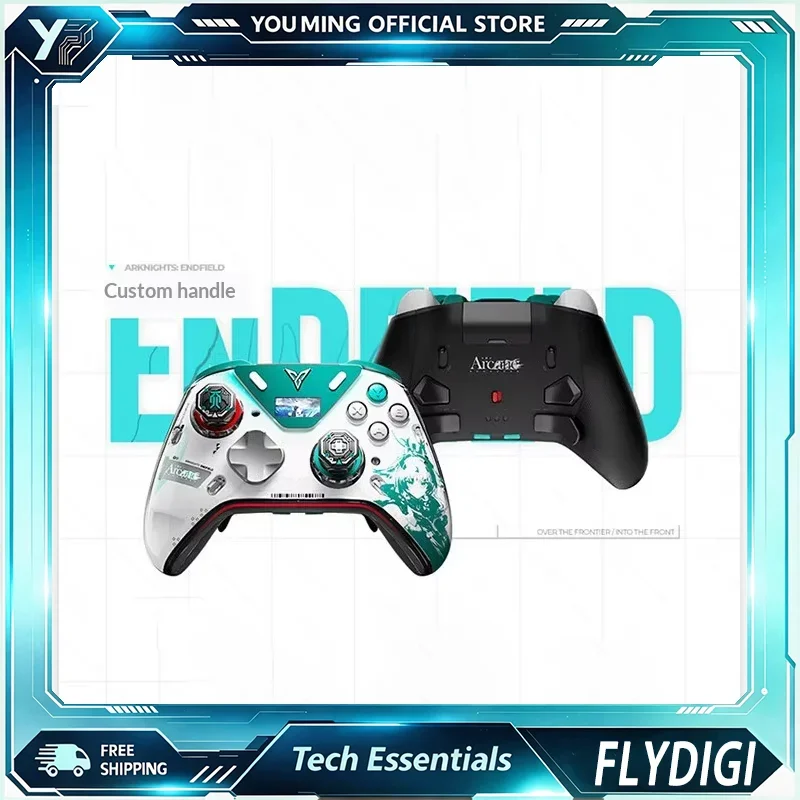 Flydigi APEX 6 Arknights Endfield Collab Game Controller Gift Box, X-Haptics Tactile Feedback Wireless Elite Gamepad for PC Game