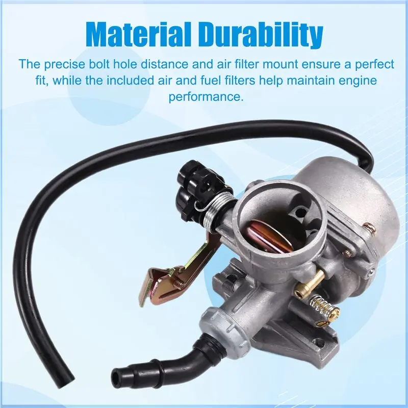 A73X-Carburetor PZ19 19 مللي متر ل ATV رباعية الترابية دراجة الطرق غير الممهدة 4 عجلات محرك خنق Carb 50Cc 70Cc 90Cc 110Cc 125Cc استبدال جزء #5