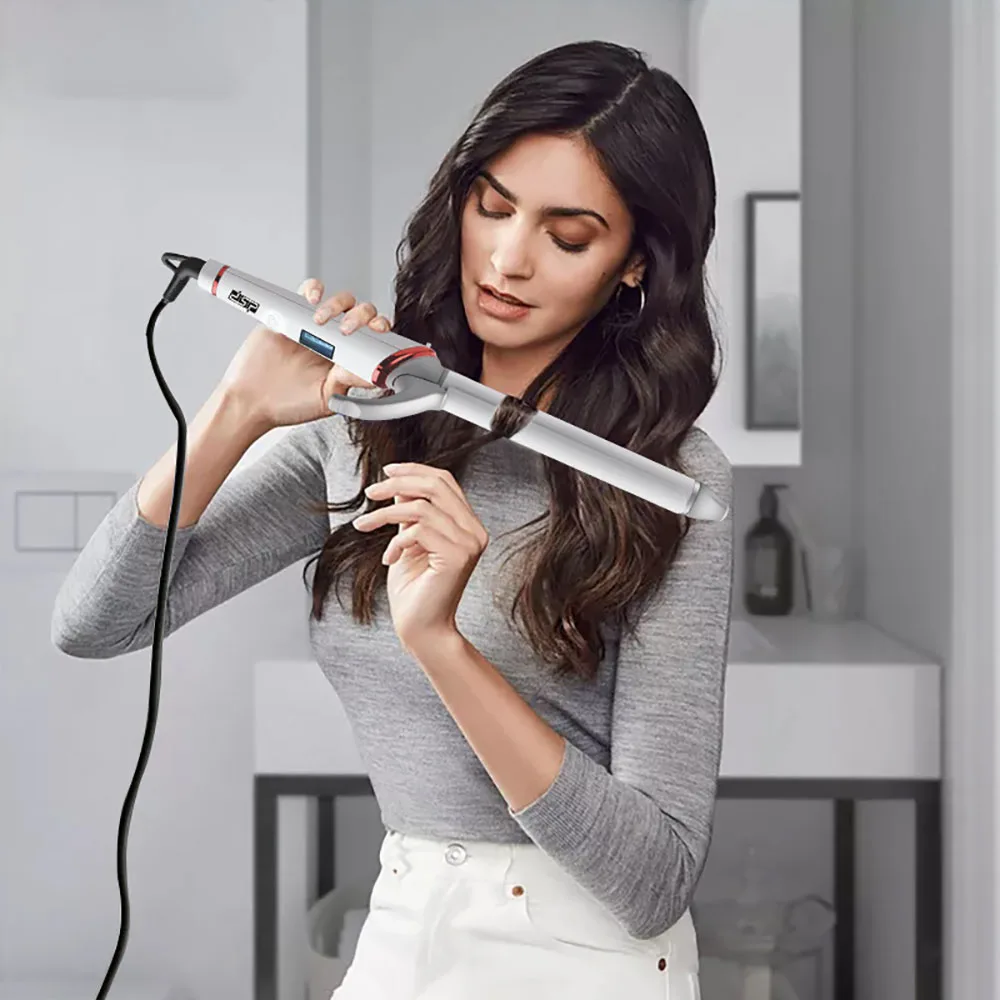 Professionnel Portable Salon de coiffure automatique bigoudi fer PTC chauffage bigoudi fabricant vague baguette de friser 5 vitesse réglage de la température