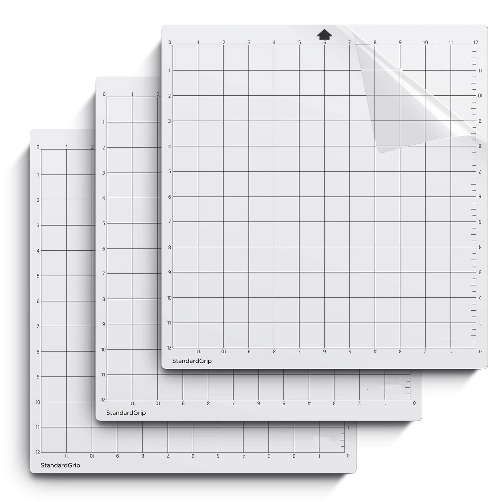 3/5Pcs StandardGrip Cutting Mat for Silhouette Cameo 4/3/2/1(Sizes: 12inX12in)