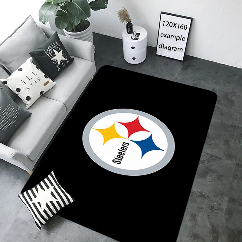 Hallwy Cartpet soggiorno interni Steelers tappeti tappeti per piedi zerbino d\'ingresso tappetini morbidi tappetino antiscivolo decorazioni per la