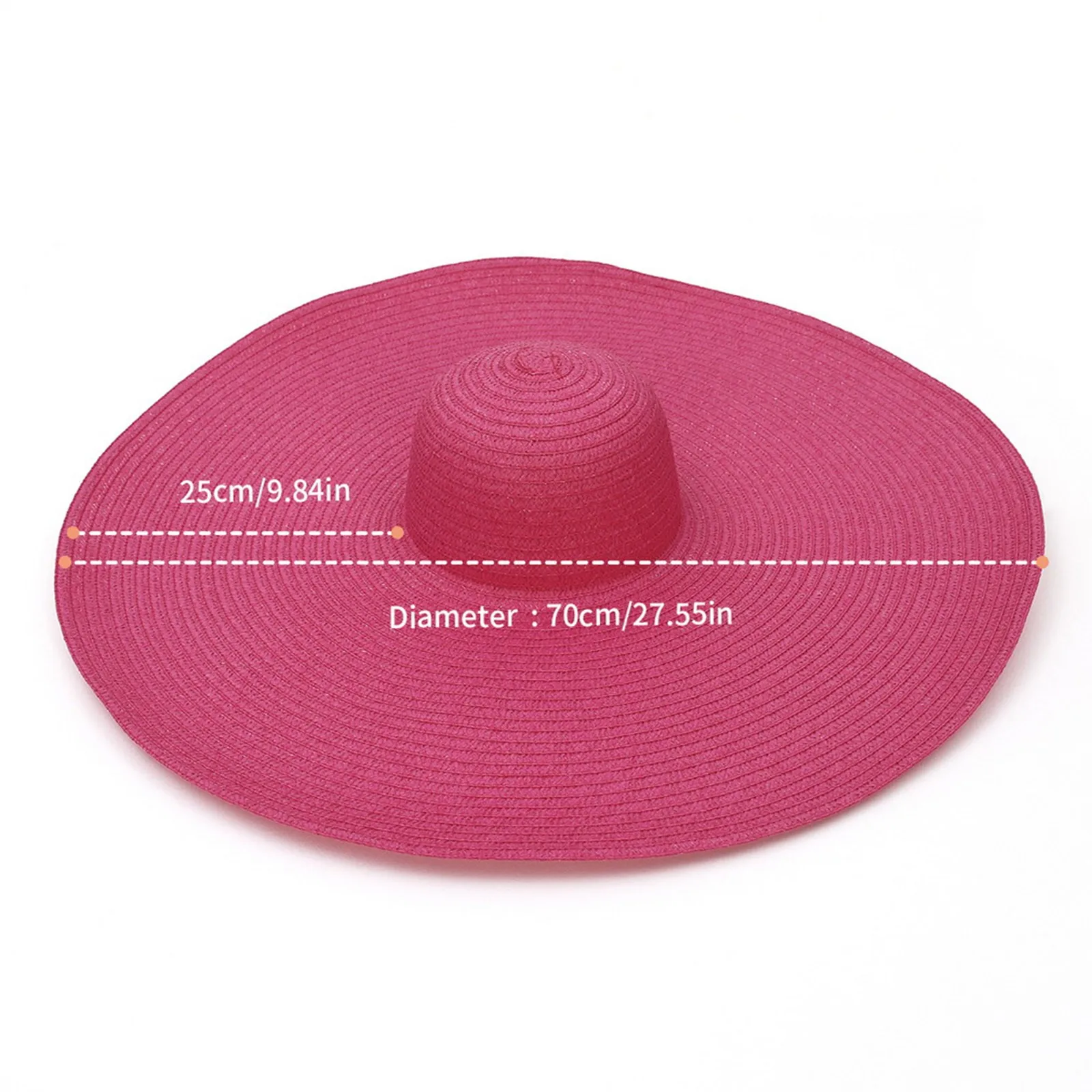 Summer Big Natural Straw Hats For Women Wide Brim Boater cap Beach Visor Caps Elegant Long Ribbon Lace-Up Sun Hat