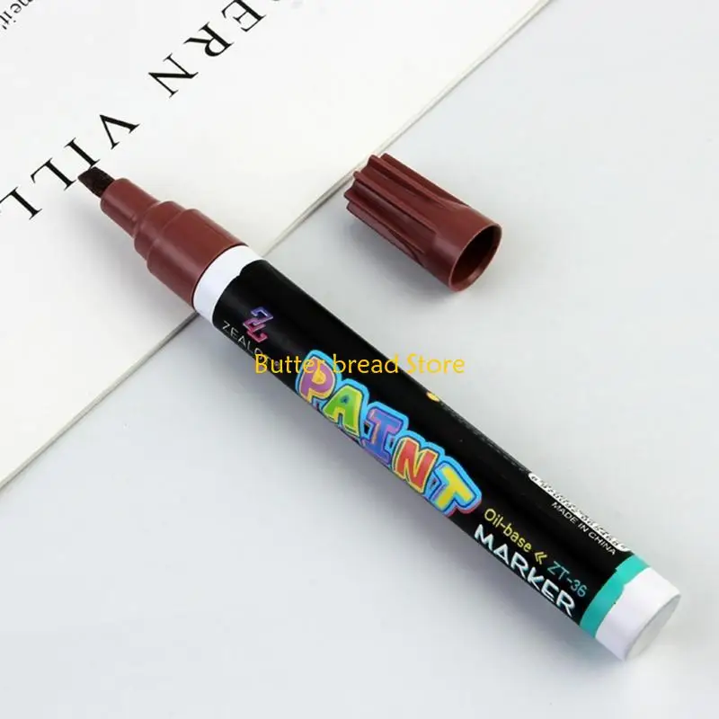 W89C علامة الطلاء الإطارات لرسالة إطارات السيارات دائمة إطارات الطلاء أقلام weatherpoof