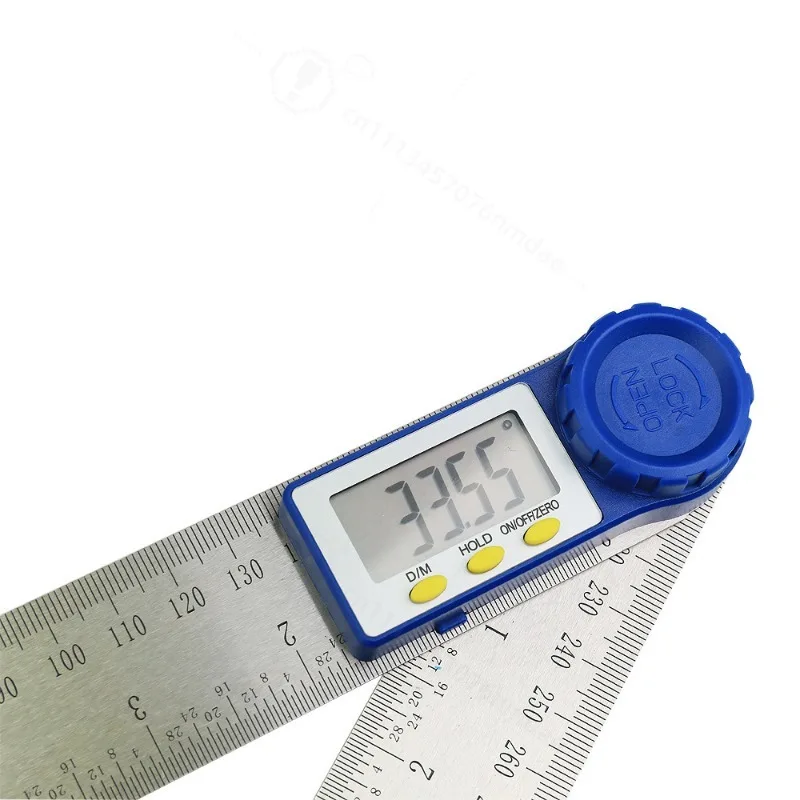 200mm Digital Angle Finder High Precision Electronic Protractor Multifunctional Digital Display Angle Ruler Angle Measuring Tool