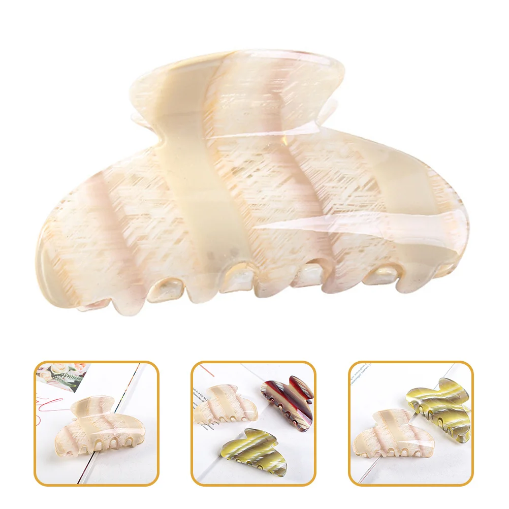 مشبك شعر كبير أنيق بمظهر رائع وقبضة ثابتة لتسريحات الشعر والمناسبات المختلفة ولا يسبب ضررًا للشعر #2