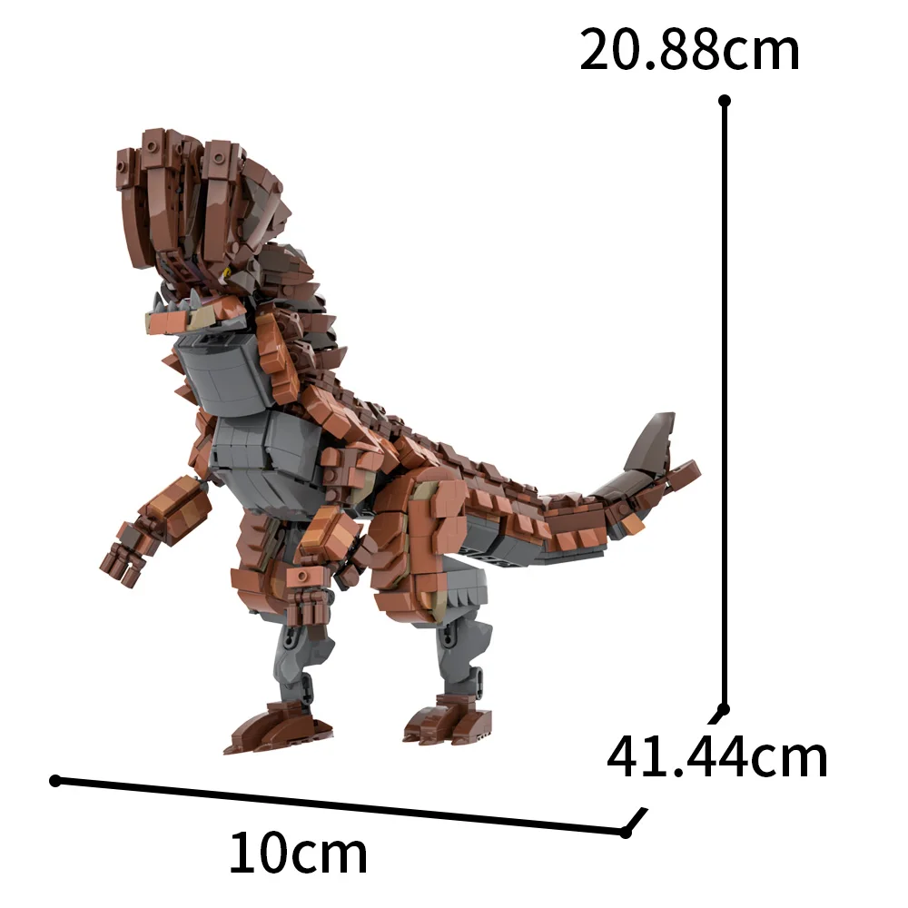 MOC Monster Hunter Barroth Bausteine Modell Monster Hunter Boden Sand Drache Monster Ziegel DIY Montage Spielzeug Kinder Geschenke