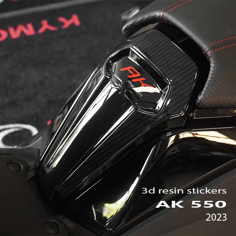 

For Kymco AK550 Premium AK 550 ak550 2023 motorcycle accessories 3D glue sticker protection kit tank pad fuel tank pad