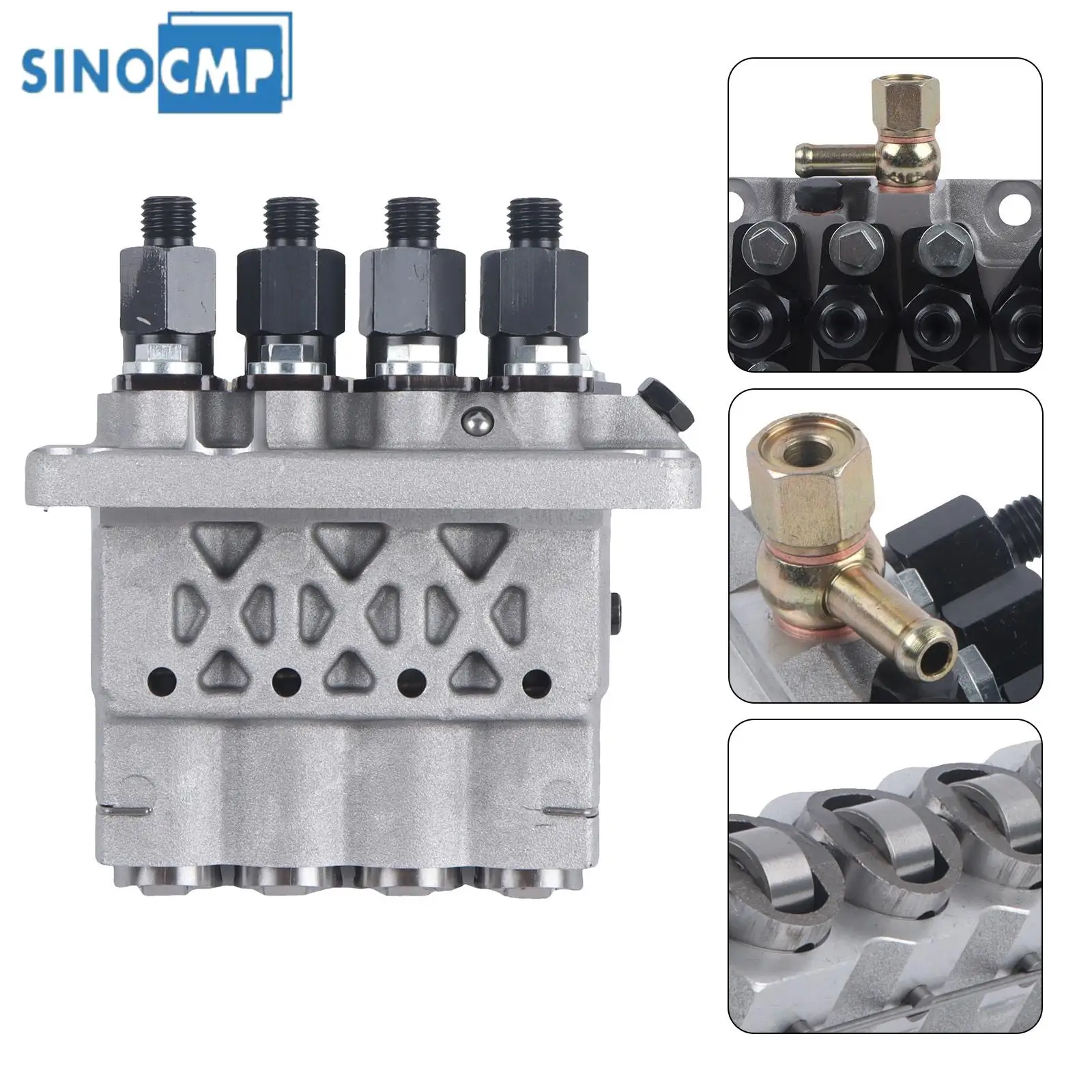 

404D-22 404C-22 104-19 131010080 104134-4060 306-6346 SINOCMP Brand New Fuel Pump For Perkins Excavator Engine Replacement Parts