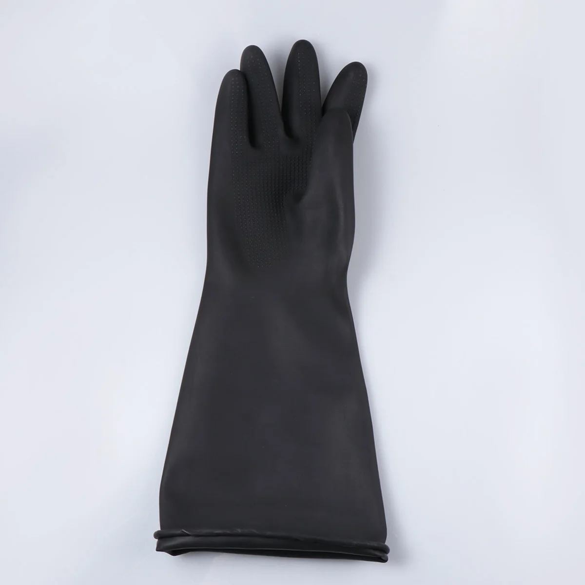 

Black Thickened Latex Non-Slip Safety Gloves Wear-Resistant Protective Gloves for Electrician Kitchen Gardening Work