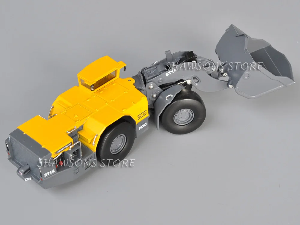 1:50 Scale Diecast Engineering Vehicle Model Toy Scooptram ST14 Underground Loader Miniature Replica