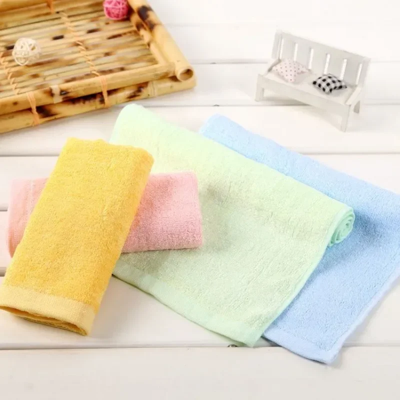 4 Pcs Mini Towels Soft Breathable Hand Face Towel Skin-friendly Absorbent Quick Drying Plain Toallas De Mano Multi-function New