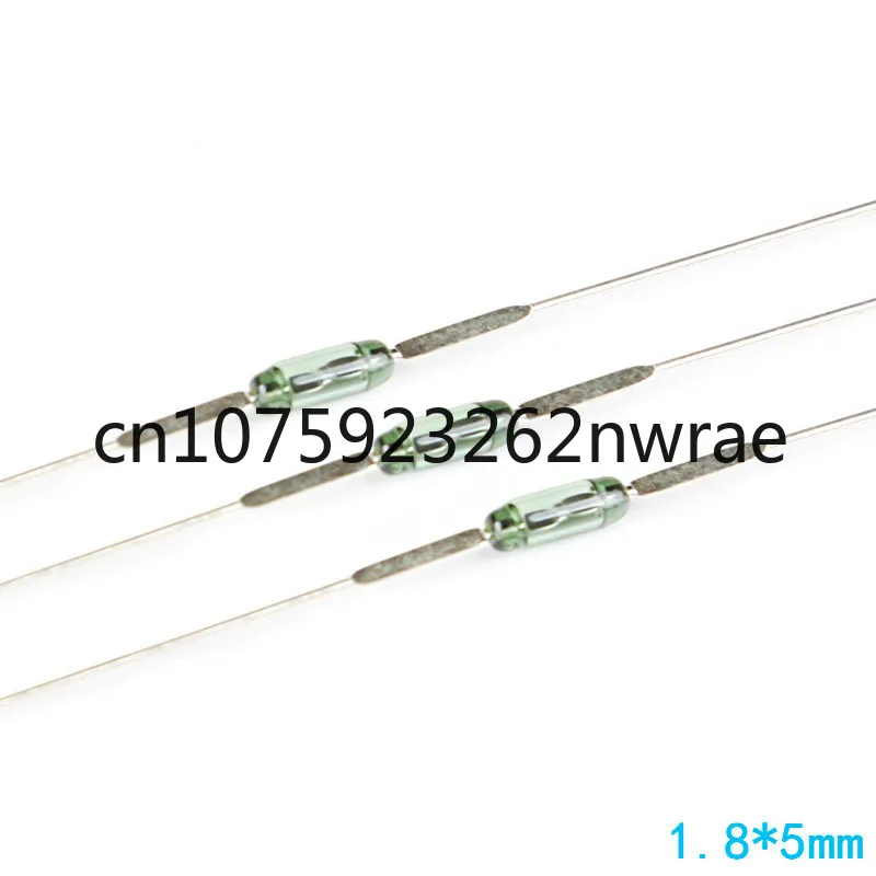 10Pcs Magnetic Reed Switch Sensor 1.8*5mm Reed Switch 100% Original Normally Open DIY NO Kit