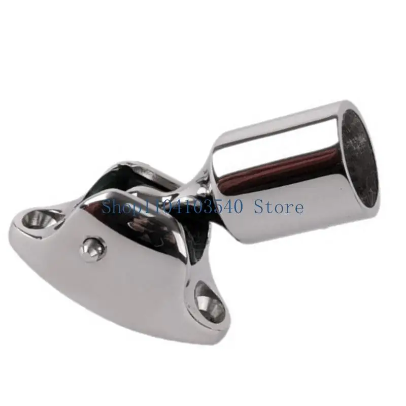 02DC Top End Deck Hinge Mount Pipe Support Fitting Stainless Steel Ball Slide Cap