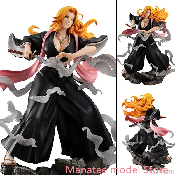 

MegaHouse Original G.E.M. Series BLEACH Rangiku Matsumoto Arrancar Arc Action Figure Anime Model Toy Figure Collection Doll Gift