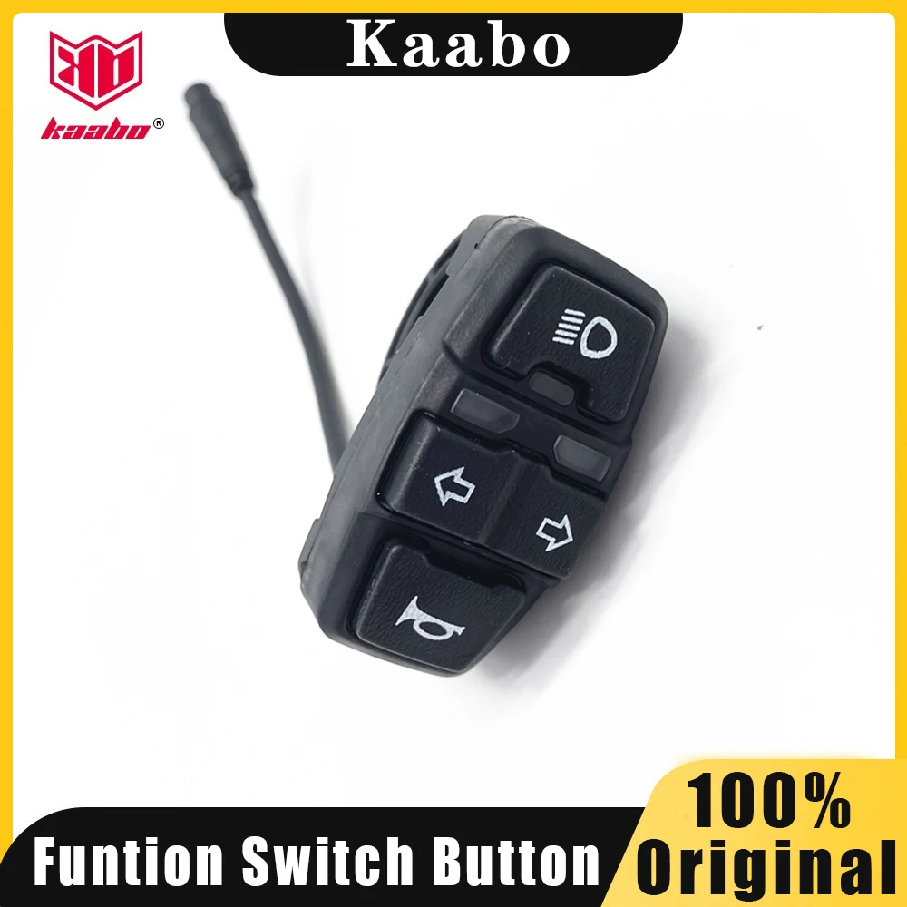 Original Funtion Switch Button For Kaabo Mantis 10 Mantis 8 Electric Scooter Kaboo & IO Hawk legend Scooter Turn Signal Control