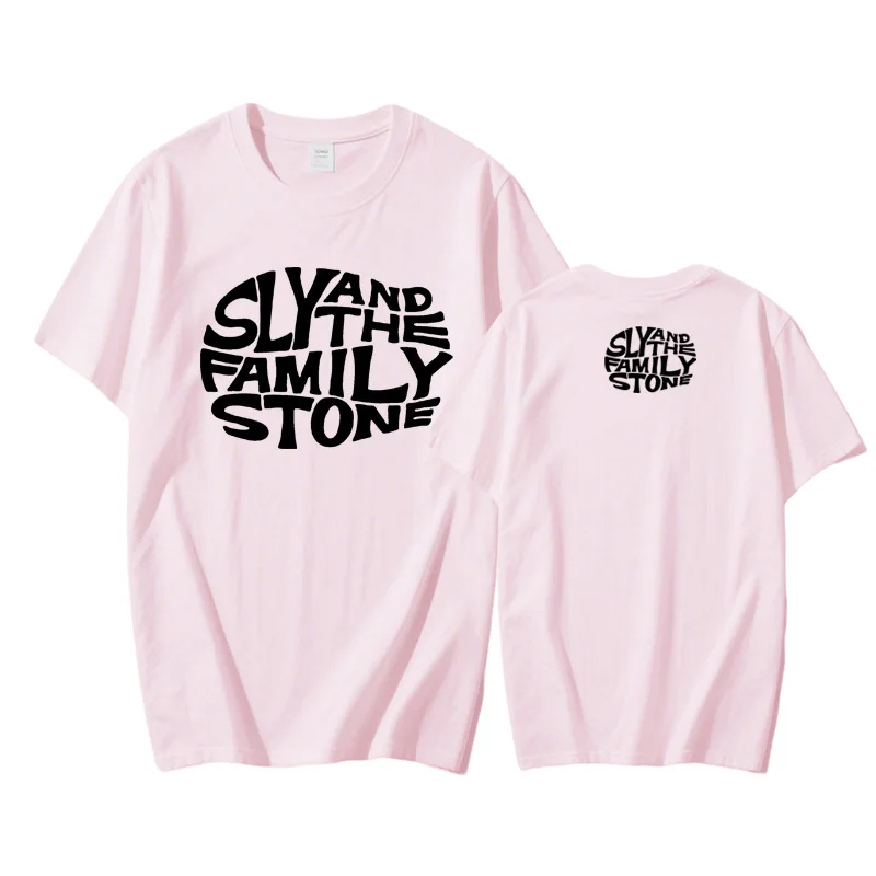 

sly and the family stone T-Shirt 100% Cotton FashionTshirts Cartoon Graphic T Shirts Clothes Summer Casual T-shirt Short Sleeve