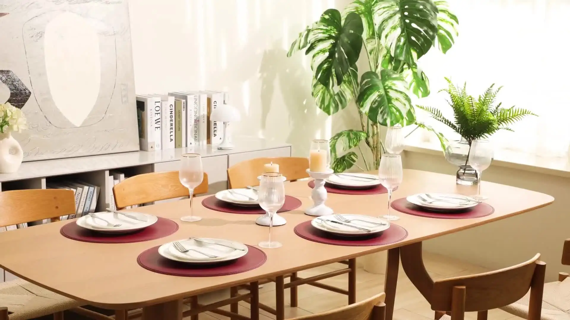 1/4/6/10PCS Round Cream Faux Leather Placemats Luxury Washable Dining Table Mats Kitchen Place Mat Tableware Cafe Gift Set