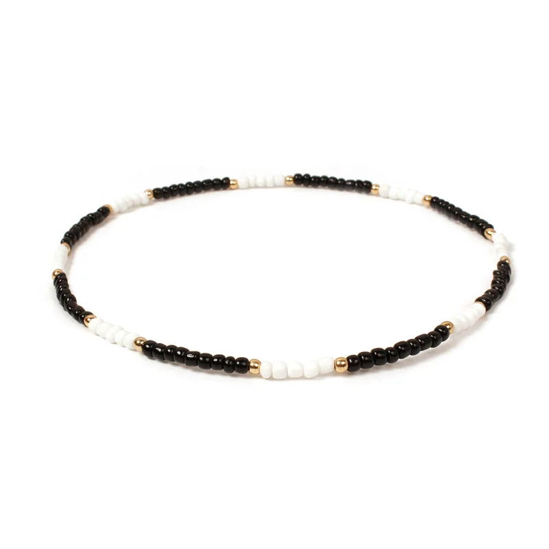 2025 Böhmen Stil Perlen Halskette Mehrfarbige Halsketten Charme Halsketten Süße Hals Kette Schmuck Für Frauen Mädchen Großhandel – Detail 8