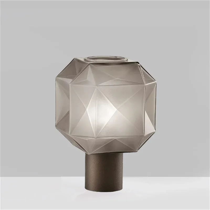 SEAN Modern Nordic Creative Table Lamp Ice Block Design Desk Light Decorative for Home Living Room