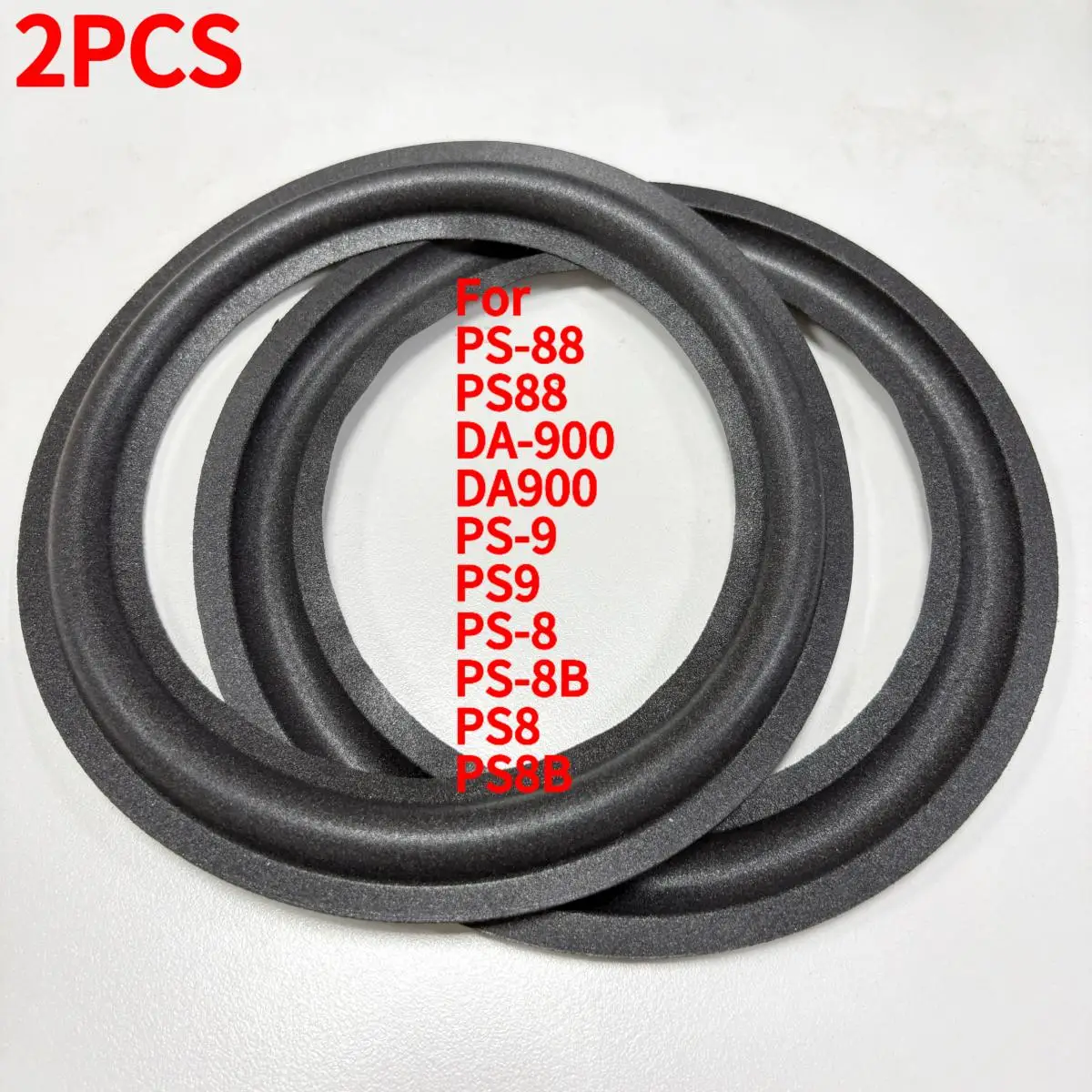 For Design Acoustics PS-88 PS88 DA-900 DA900 PS-9 PS9 PS-8 PS-8B PS8 PS8B Speaker Foam Repair Folding Edge Ring （2PCS）