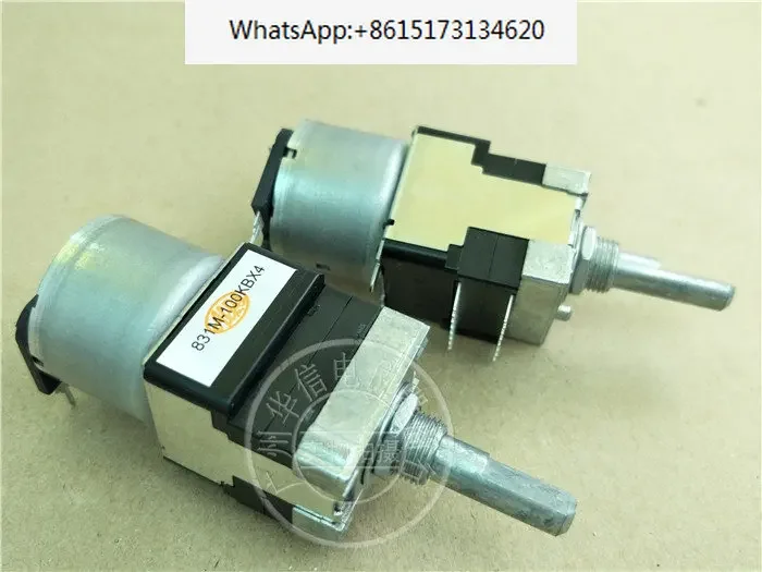 2 pieces ALPS RK168 quadruple motor potentiometer 100KBX4 B100K B20K B5K B50K (no shaft)