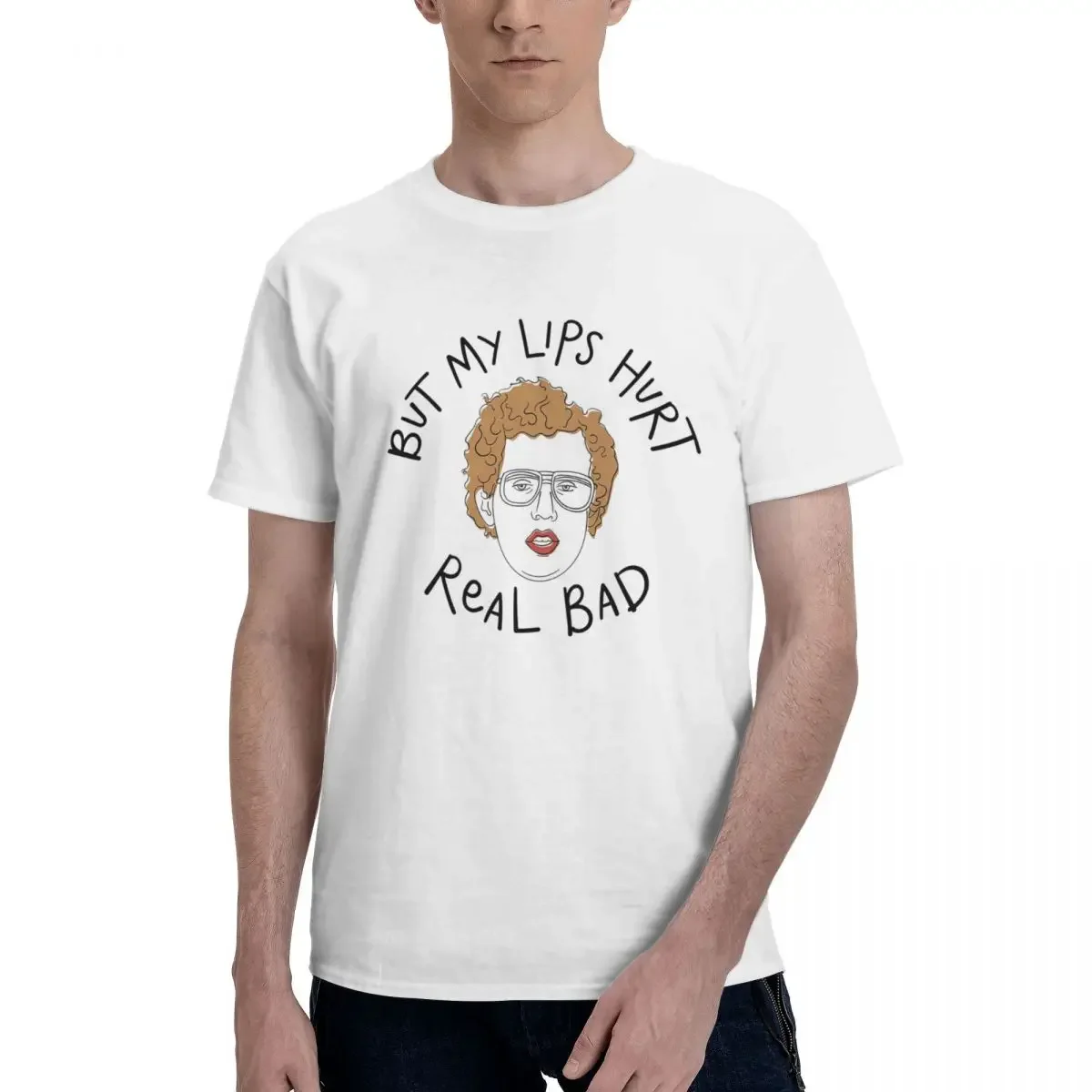 Napoleon Dynamite 100% Cotton T-shirt Men's Funny T Shirts Men crew Neck Short Sleeve S-6XL