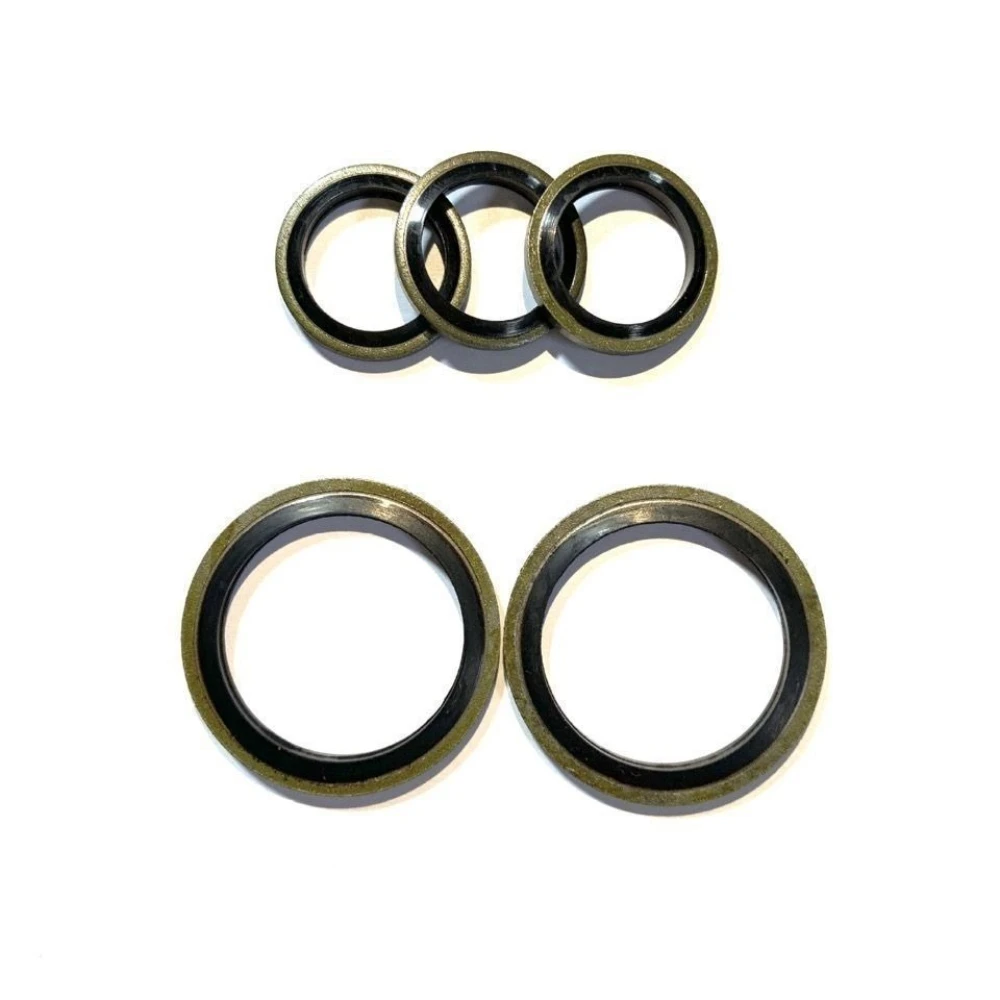 

150Pcs Carbon Steel Sealing O Ring Gasket Repair Box M6-M24 High-pressure Oil Pipe Gasket Rubber-coated Gasket Pipeline System