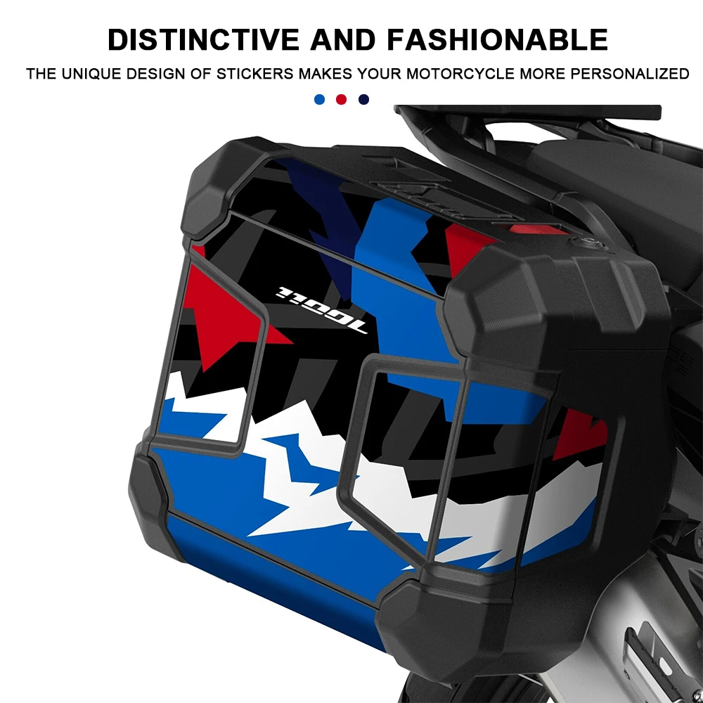 for Honda Africa Twin Adv Sports CRF 1100L Motorcycle Luggage Sticker Handbag Protective Decorative Sticker 2023-2024