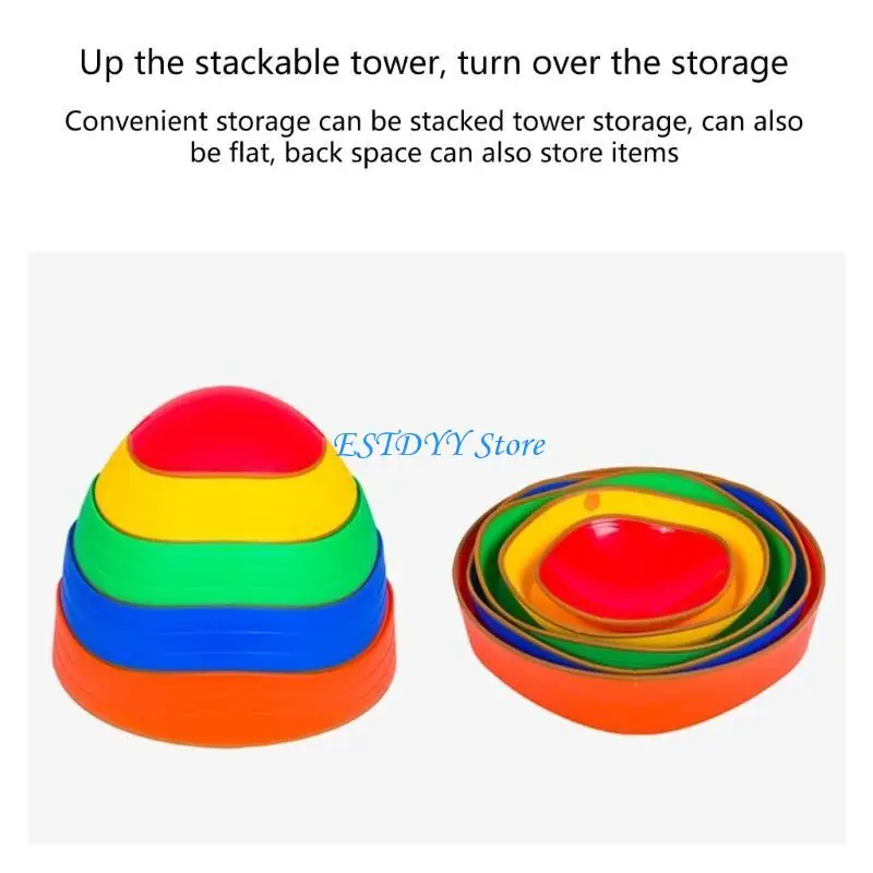 G6DE Preschool Toy Set Balance Coordination Skill Indoor or Outdoor Play for Toddlers