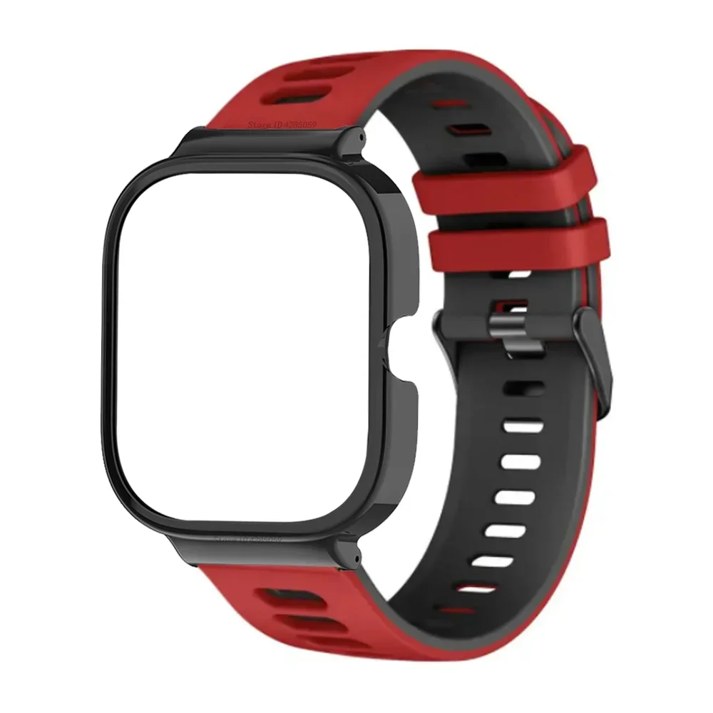 Pulseira de Substituição de Silicone para Relógio Redmi, Pulseira Esportiva, Pulseira para Relógio Redmi 3, SmartWatch Ativo, Pulseira Acessórios