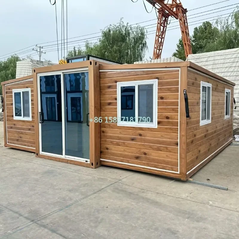 Factory Price Container House European Usa Popular Tiny Home Container Easy Foldable Shipping Prefab Expandable Container House