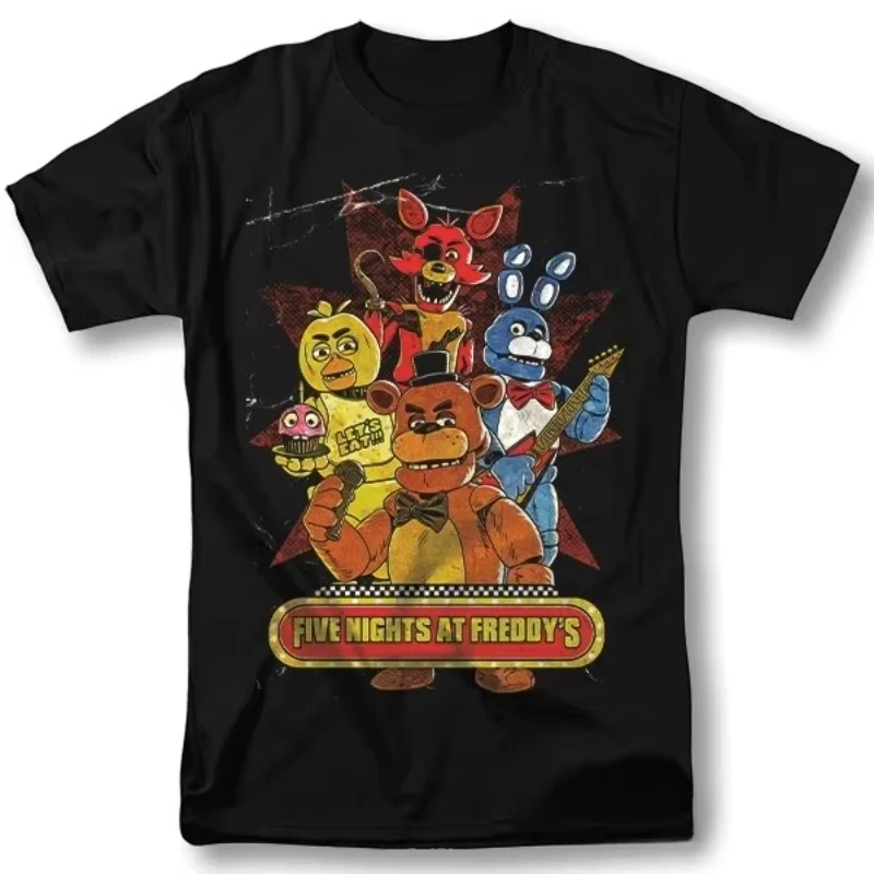 Image of Five Nights At Freddy's Shirt FNAF sucht Fazbear-Grafikdesigner für Frühlings- und Sommer-T-Shirts.