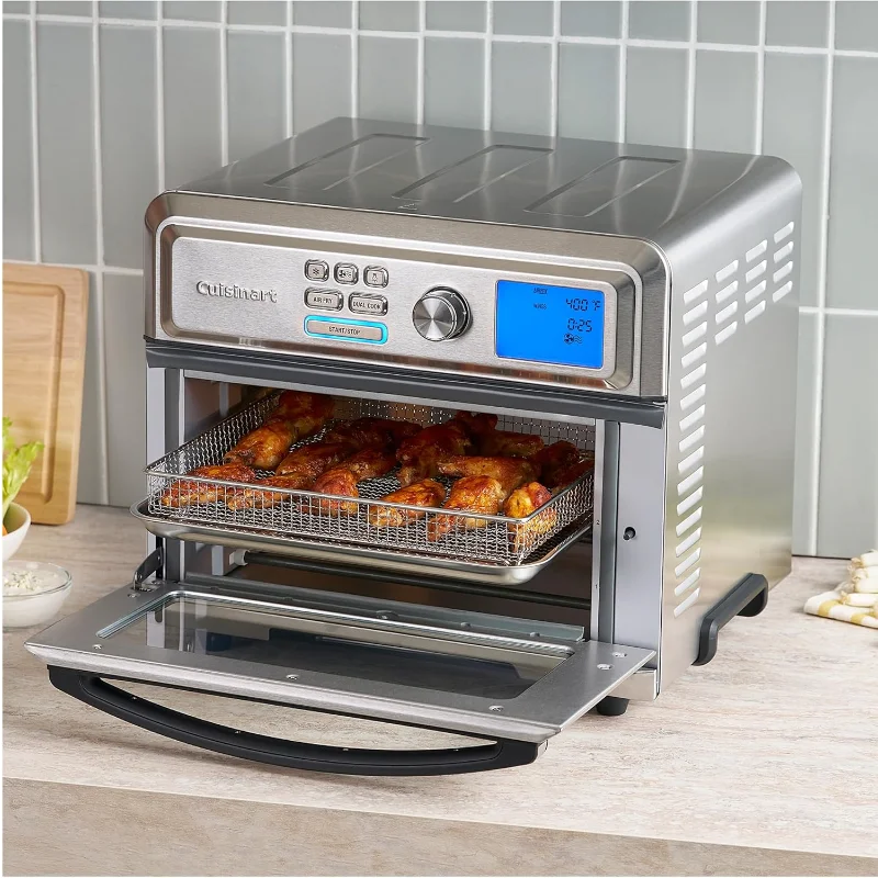 Cuisinart TOA-95 Forno per tostapane digitale AirFryer, forno premium da 1800 Watt con display digitale e controlli – Capacità extragrande