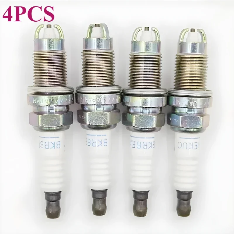 

4pcs MD355067 BK6REKUC Normal Spark Plug for Mitsubishi Galant Lancer Cedia Legnum MD372422 VKA20 PK20GR8 BKR6EKUD Auto Part