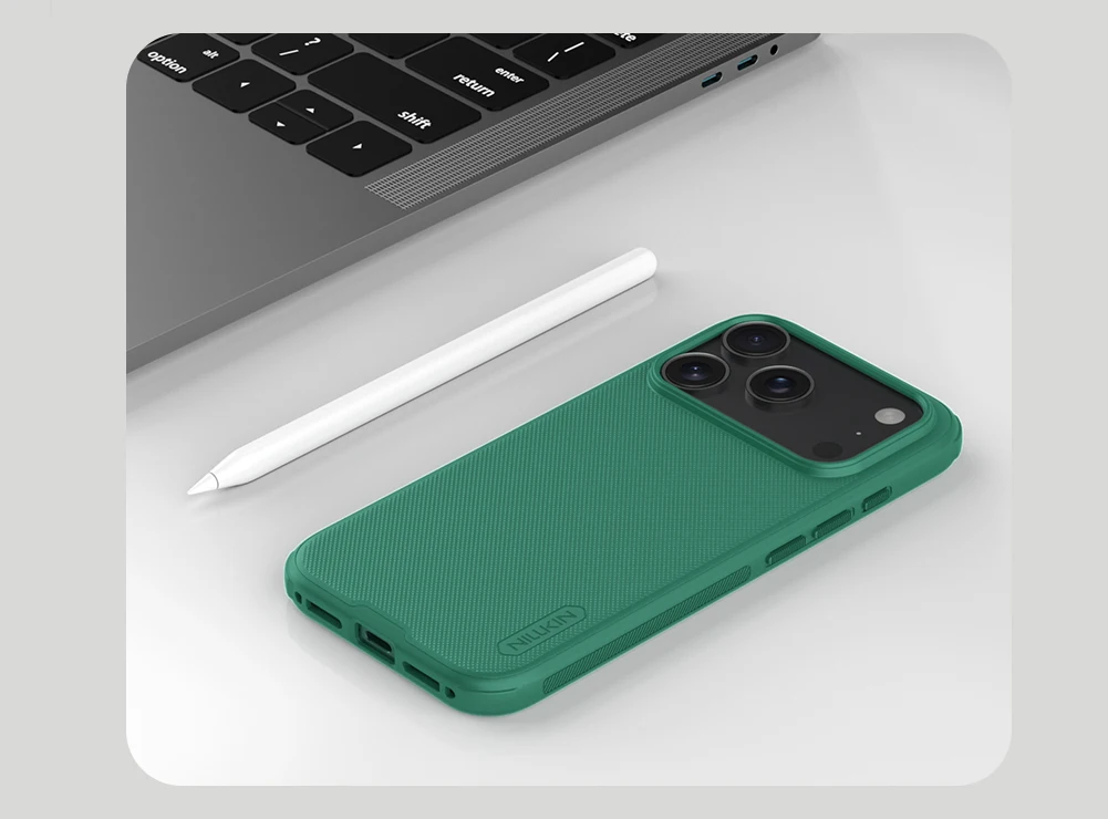 Nillkin For iPhone 18 Pro Max 17 Pro Max 17 Pro 18Pro Frosted Shield Pro Case PC+TPU Airbags Shockproof Anti-Scratch Phone Cover