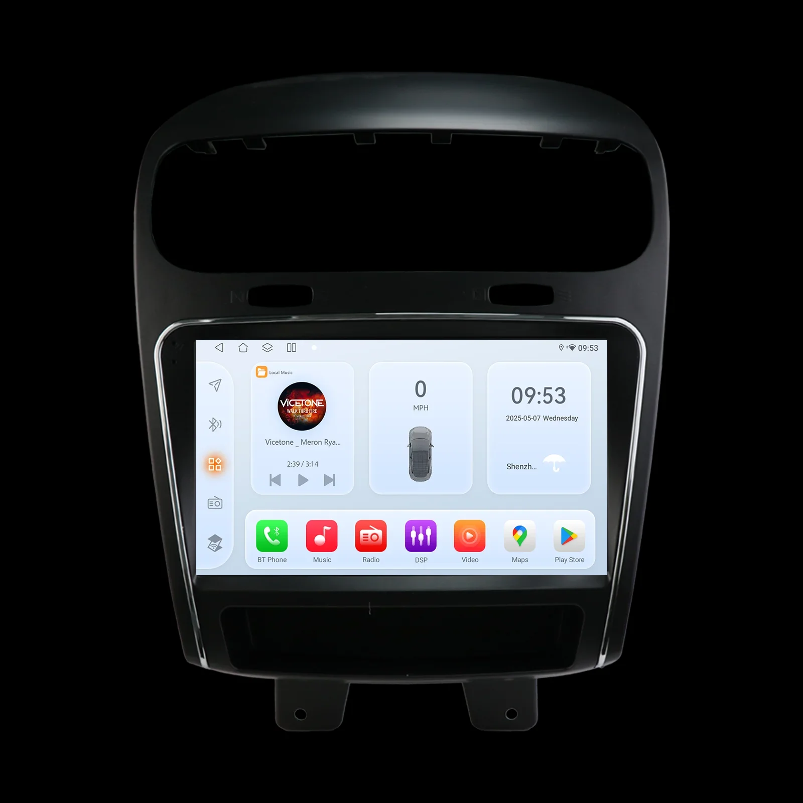 HIZPO Car Radio Android Auto CarPlay for Dodge Journey 2011 - 2019/ FIAT Freemont 2012 - 2014 Multimedia GPS SWC  Ship From US