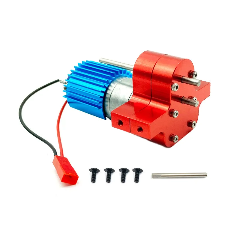 Metal Transfer GearBox with 370 Brush Motor for WPL B14 B16 B24 B36 C14 C24 JJRC Q60 MN D90 MN99S MN91 Speed Change Upgraded