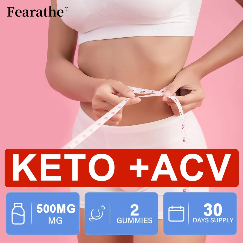 تركيبة متقدمة لخل التفاح من كيتو - تدعم الهضم وإزالة السموم وتنظيفها لصحة الأمعاء