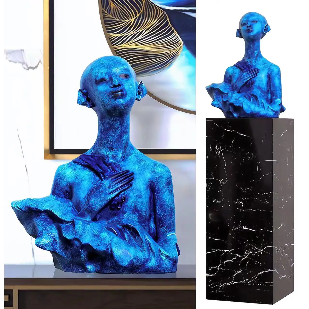 

Abstract Art Figure Sculpture Ornaments, Living Room Entrance TV Cabinet Light Luxury Home Decorations, Various Styles