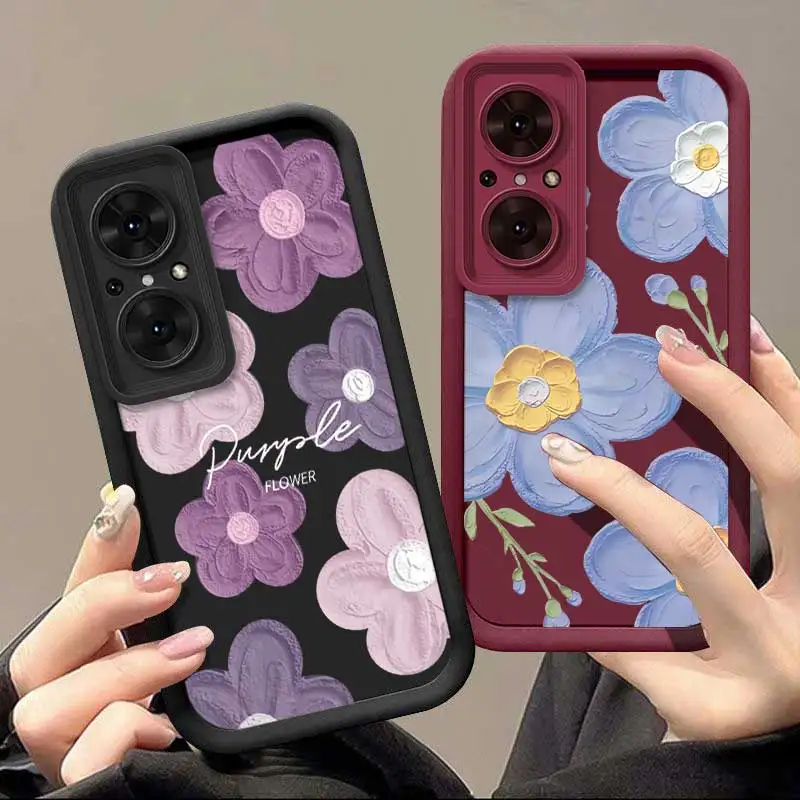 

9SE Morning Dew Garden Sky Eye Ladder Phone Case For Huawei Y9A Y7 Y6P Y5P Nova Y91 Y90 Y71 Y70Plus Y70 Y61 9 9Pro 7i 6SE Cover