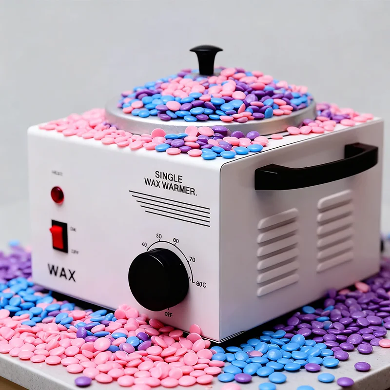 الكهربائية الساخنة الشمع دفئا سخان المهنية أداة إزالة الشعر الوجه الجلد سبا معدات صالون المنزل استخدام مزيل الشعر الصبح عدة