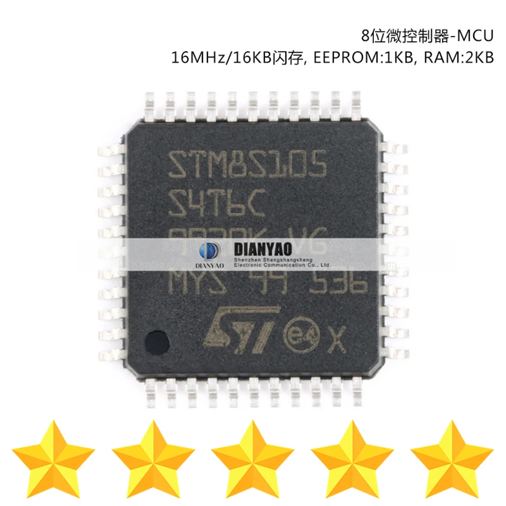 STM8S105S4T6C QFP44 STM8S105S6T6C STM8S207S6T6C STM8S207S8T6C TM1622 TM1622(TA1229B) TM1629