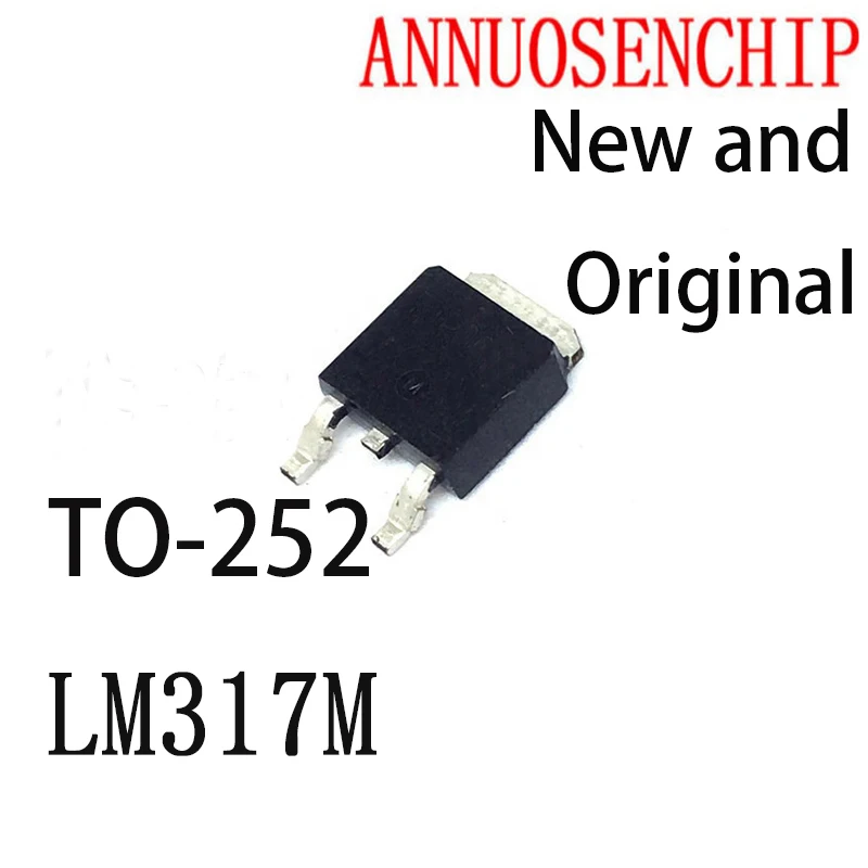 10PCS New And Original SOT252 LM317 TO-252 SOT LM317MDT LM317MDT-TR TO252 SMD New  Voltage Regulator IC LM317M