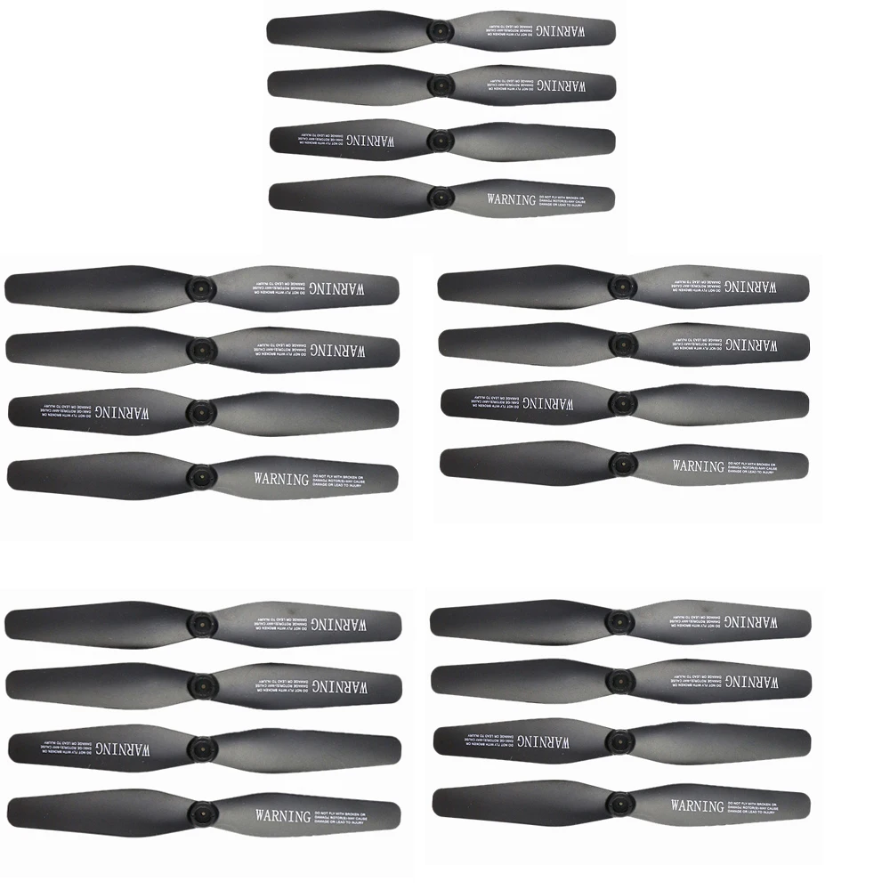 

20PCS Propellers For Syma X54HC X54HW RC Quadcopter Drone Spare Parts CW CCW propeller Blades