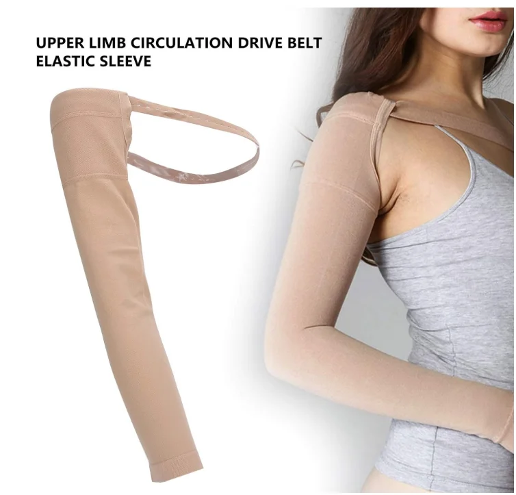 Post Mastectomy Compression Sleeve Elastic Arm Swelling Lymphedema Relief Sleeve Suitable for People After Breast Cancer Surgery