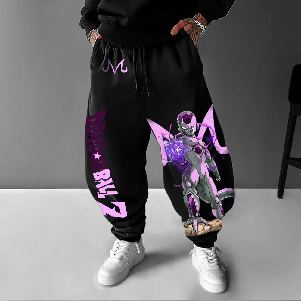

Dragon Ball Men's Pants Trousers Sweatpants Frieza Japanese Anime Spring and Autumn New Y2K Harajuku Pure Cotton Tights