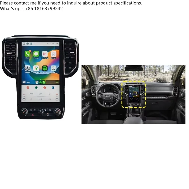 

Sync4 3D 360 Degree Panoramic Bird View Car Camera Vehicle Parking System for Ford Ranger Raptor Everest F150 Mustang 2023-2024