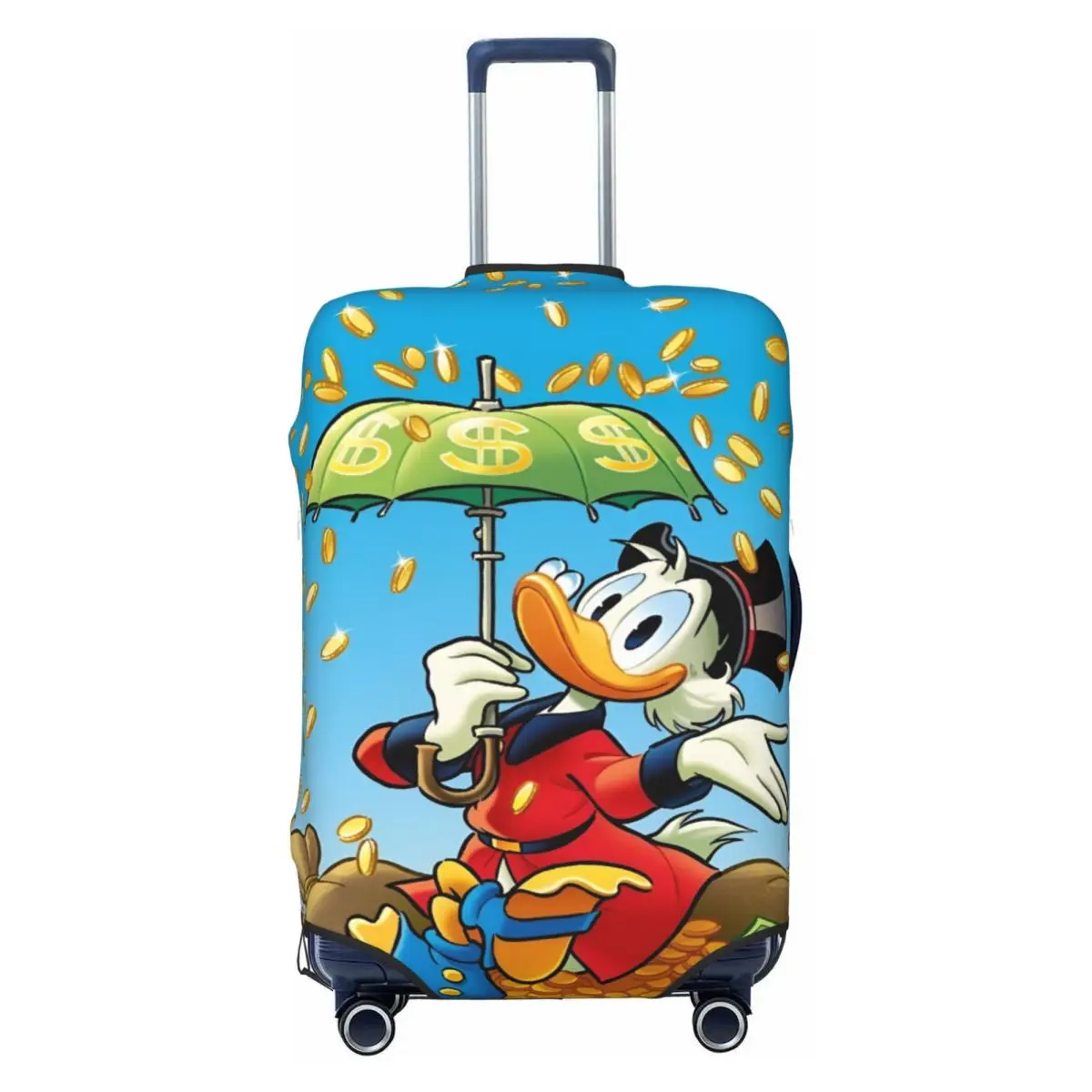 

Эластичный чехол для чемодана с изображением Дональда Дака в стиле аниме, для багажа 18-32 дюйма